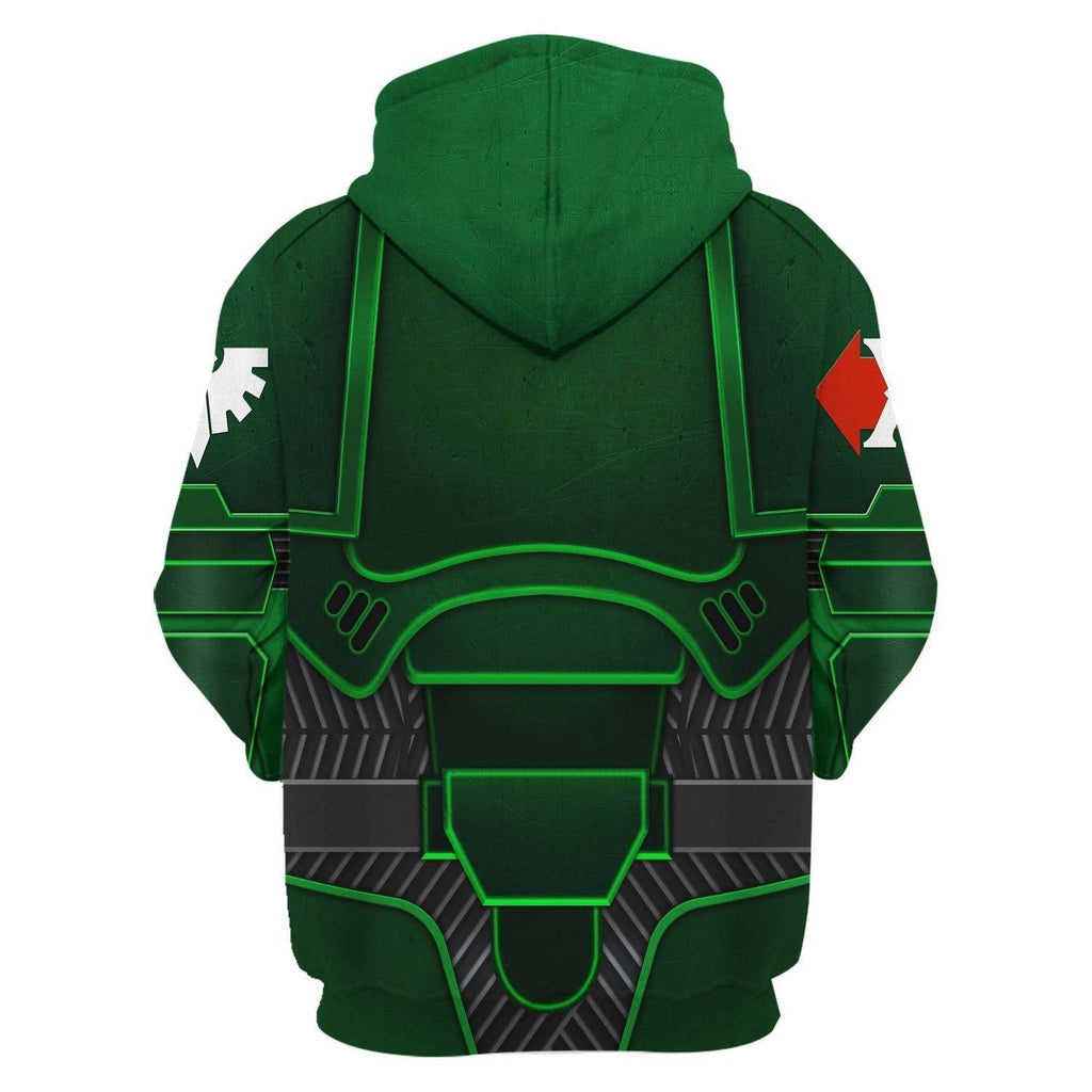 Space Marines Dark Angels T-shirt Hoodie Sweatpants Cosplay - OodieGang