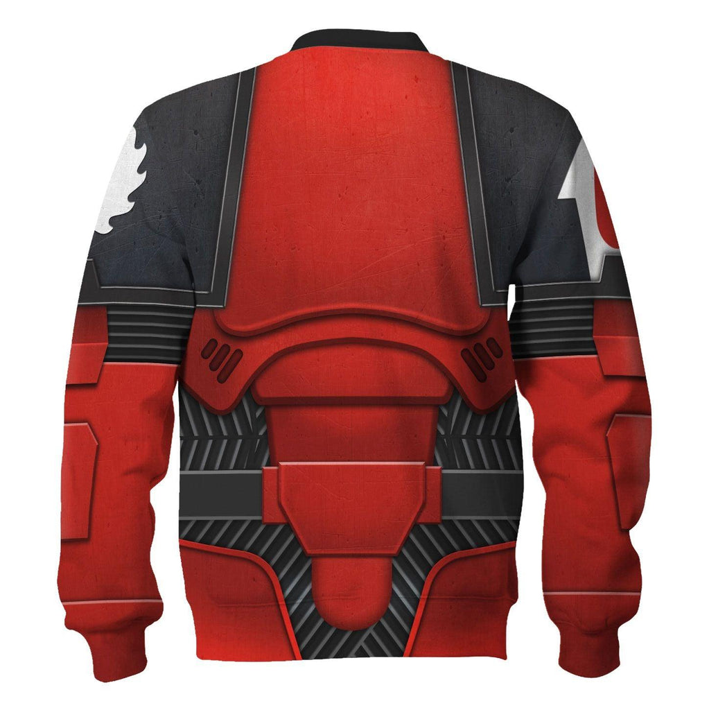 Space Marines Flesh Tearers V2 T-shirt Hoodie Sweatpants Cosplay - OodieGang