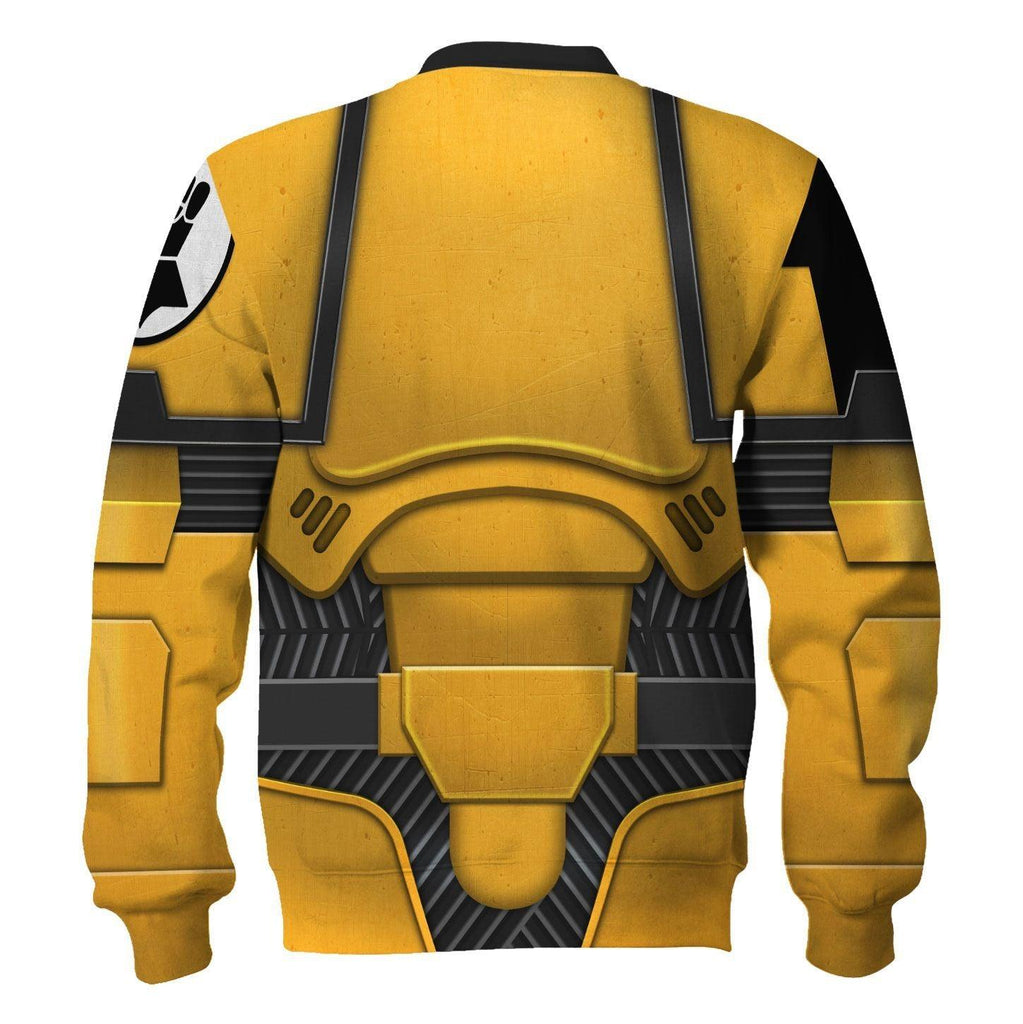 Space Marines Imperial Fists T-shirt Hoodie Sweatpants Cosplay - OodieGang