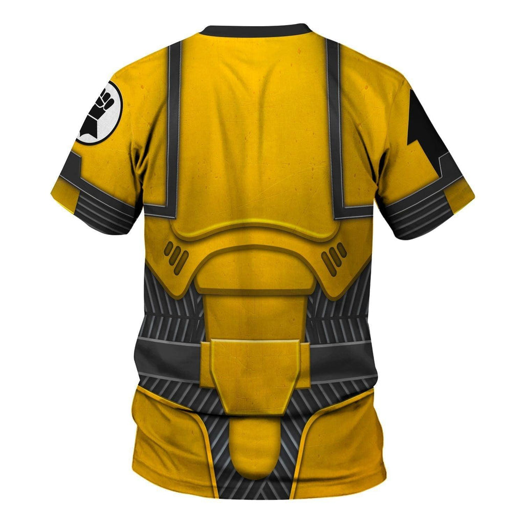 Space Marines Imperial Fists T-shirt Hoodie Sweatpants Cosplay - OodieGang