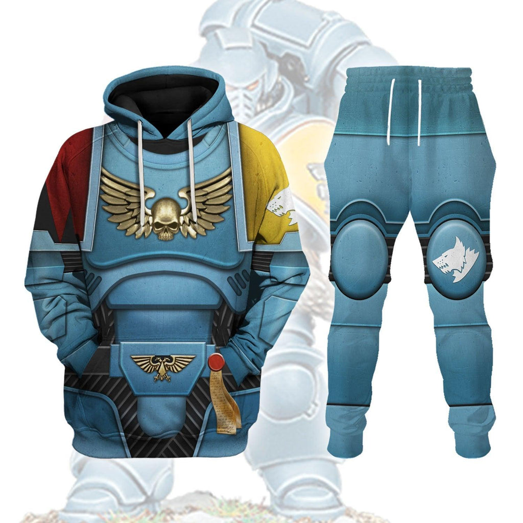 Space Marines Space Wolves T-shirt Hoodie Sweatpants Cosplay - OodieGang