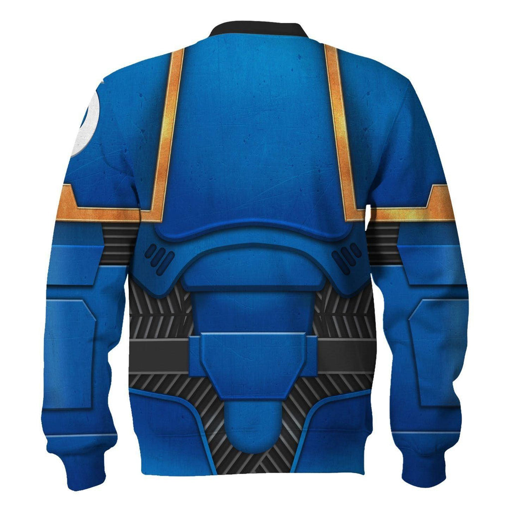 Space Marines Ultramarines T-shirt Hoodie Sweatpants Cosplay - OodieGang