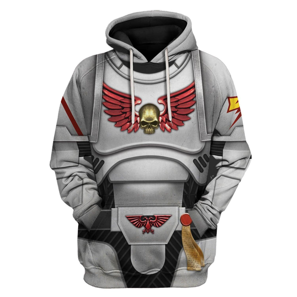 Space Marines White Scars T-shirt Hoodie Sweatpants Cosplay - OodieGang