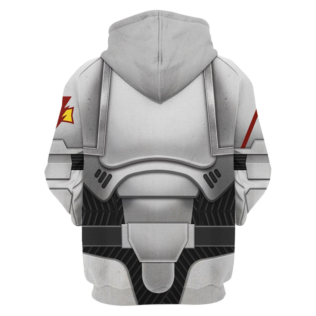 Space Marines White Scars T-shirt Hoodie Sweatpants Cosplay - OodieGang