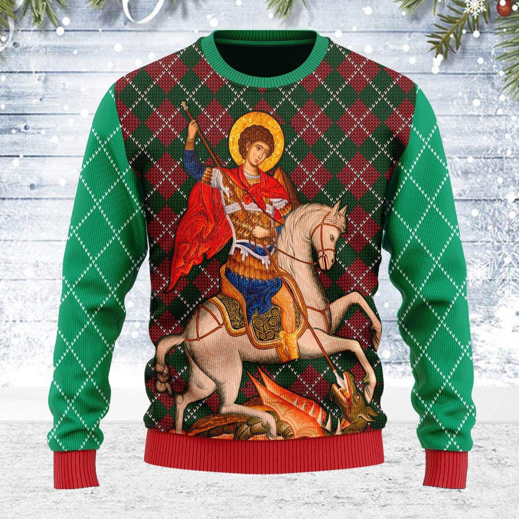 St. George Ugly Christmas Sweater - OodieGang