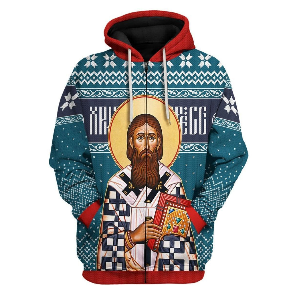 St. Sava Zip Hoodie - OodieGang