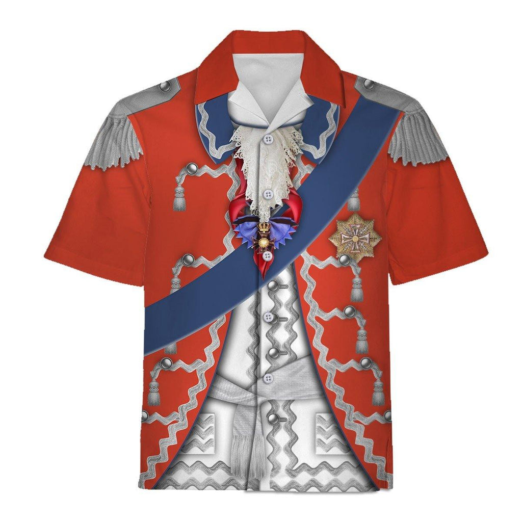 Stanislaw August Poniatowski (King of Poland) Hawaiian Shirt - OodieGang.com