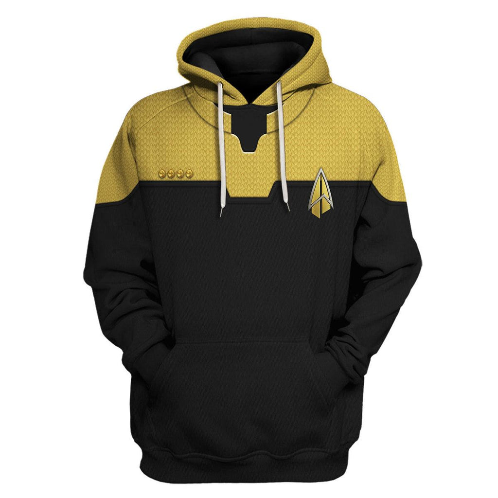 Starfleet Operations Uniform Hoodie Sweatshirt T-Shirt Sweatpants Apparel - OodieGang.com