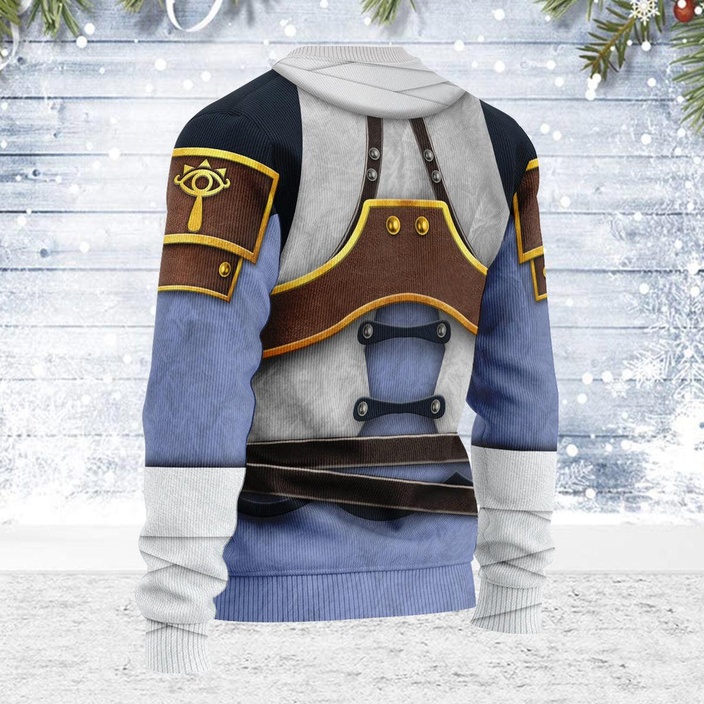 Stealth Set Link Armor Themed Costume Unisex Christmas Wool Sweater - OodieGang.com