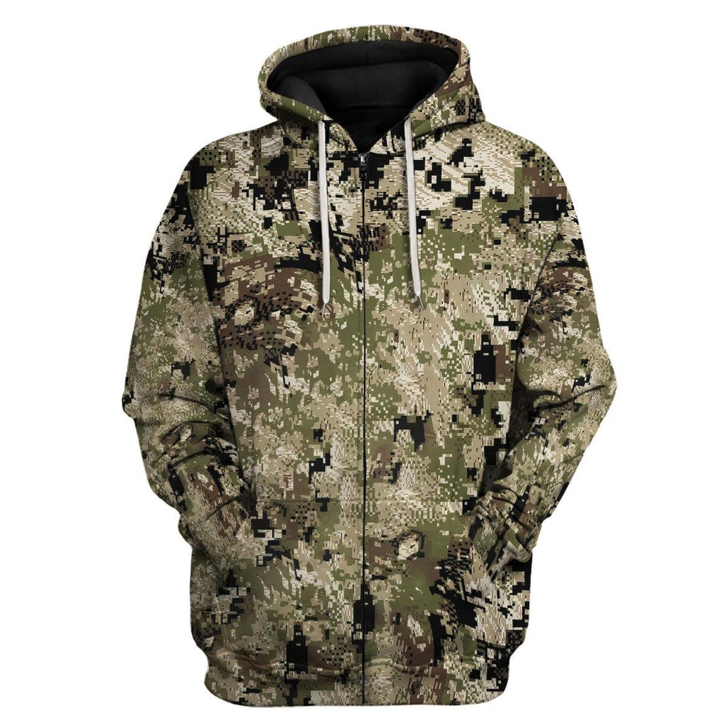 Subalpine Hunting Hoodie T-shirt Sweatpants Tracksuit - DucG