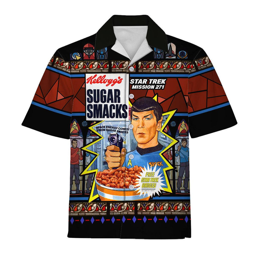 Sugar Smacks ST Mission271 Stained Glass Hawaiian Shirt T-Shirt - OodieGang.com