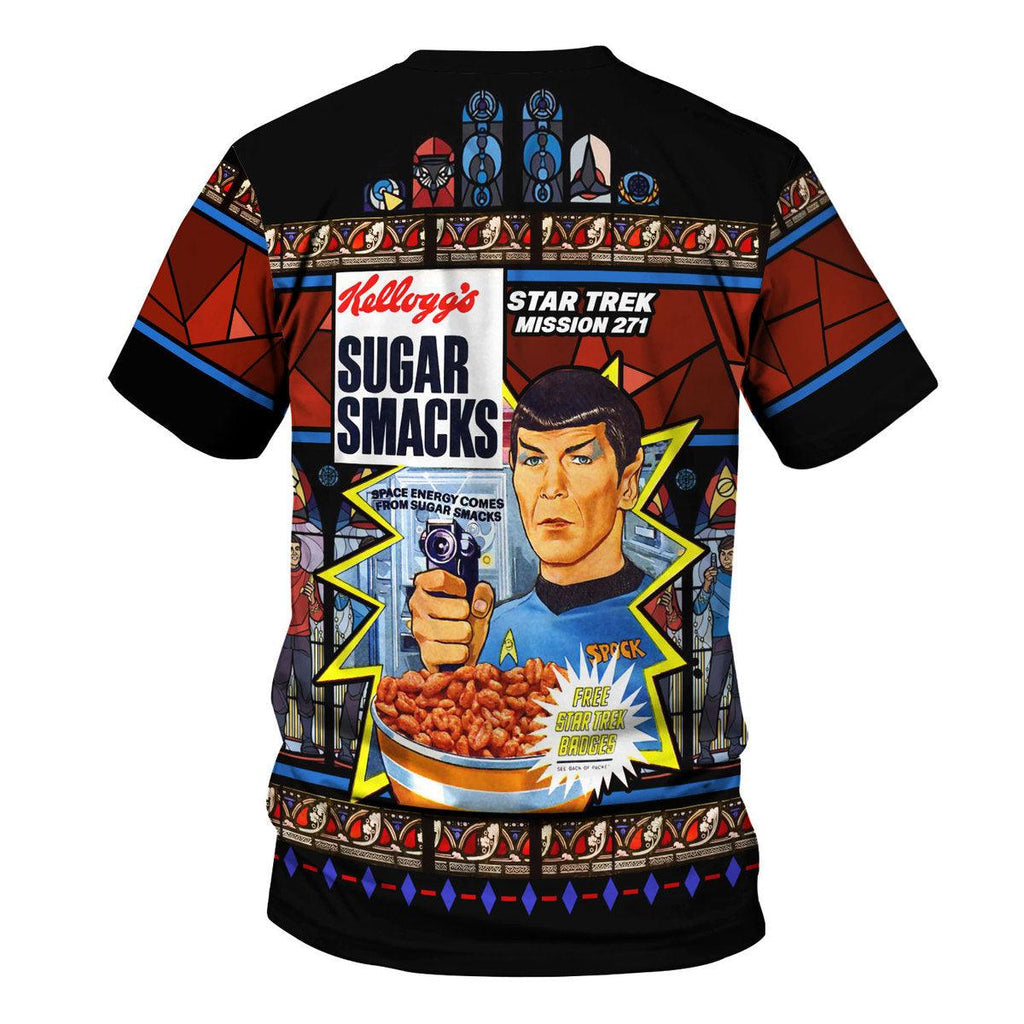 Sugar Smacks ST Mission271 Stained Glass Hawaiian Shirt T-Shirt - OodieGang.com