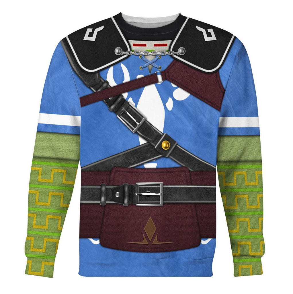 Tears Of The Kingdom Hero's Clothes - Wind Waker Unisex Hoodie Sweatshirt T-shirt Sweatpants Cosplay - OodieGang.com