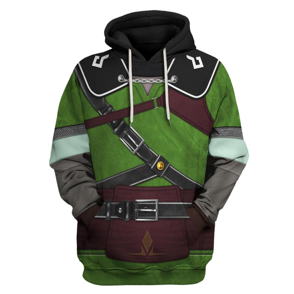 Tears Of The Kingdom Knights of Skyloft Green Unisex Hoodie Sweatshirt T-shirt Sweatpants Cosplay - OodieGang.com