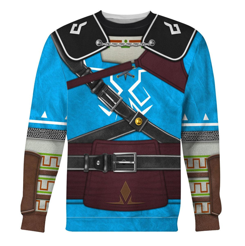 Tears Of The Kingdom Link Champion's Tunic Attire Cosplay Custom Apparel - OodieGang.com