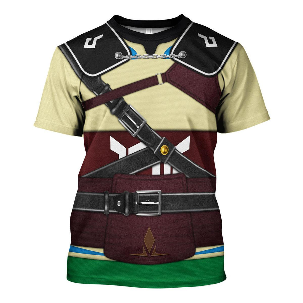 Tears Of The Kingdom Skyloft Uniform - Skyward Sword Unisex Hoodie Sweatshirt T-shirt Sweatpants Cosplay - OodieGang.com