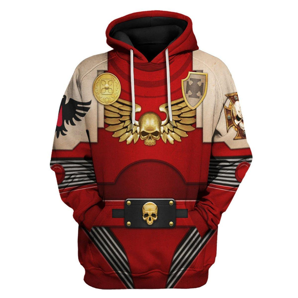 Terminator Armor Blood Ravens T-shirt Hoodie Sweatpants Cosplay - OodieGang