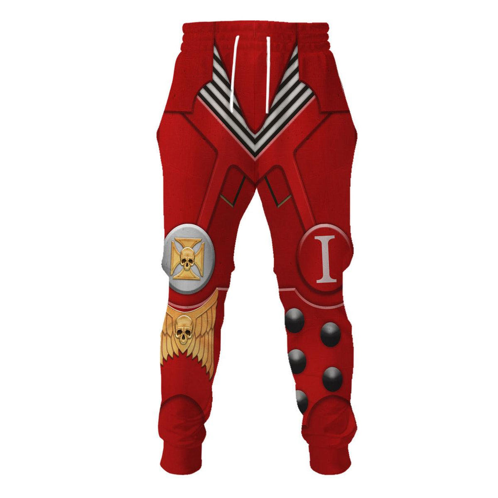 Terminator Armor Blood Ravens T-shirt Hoodie Sweatpants Cosplay - OodieGang