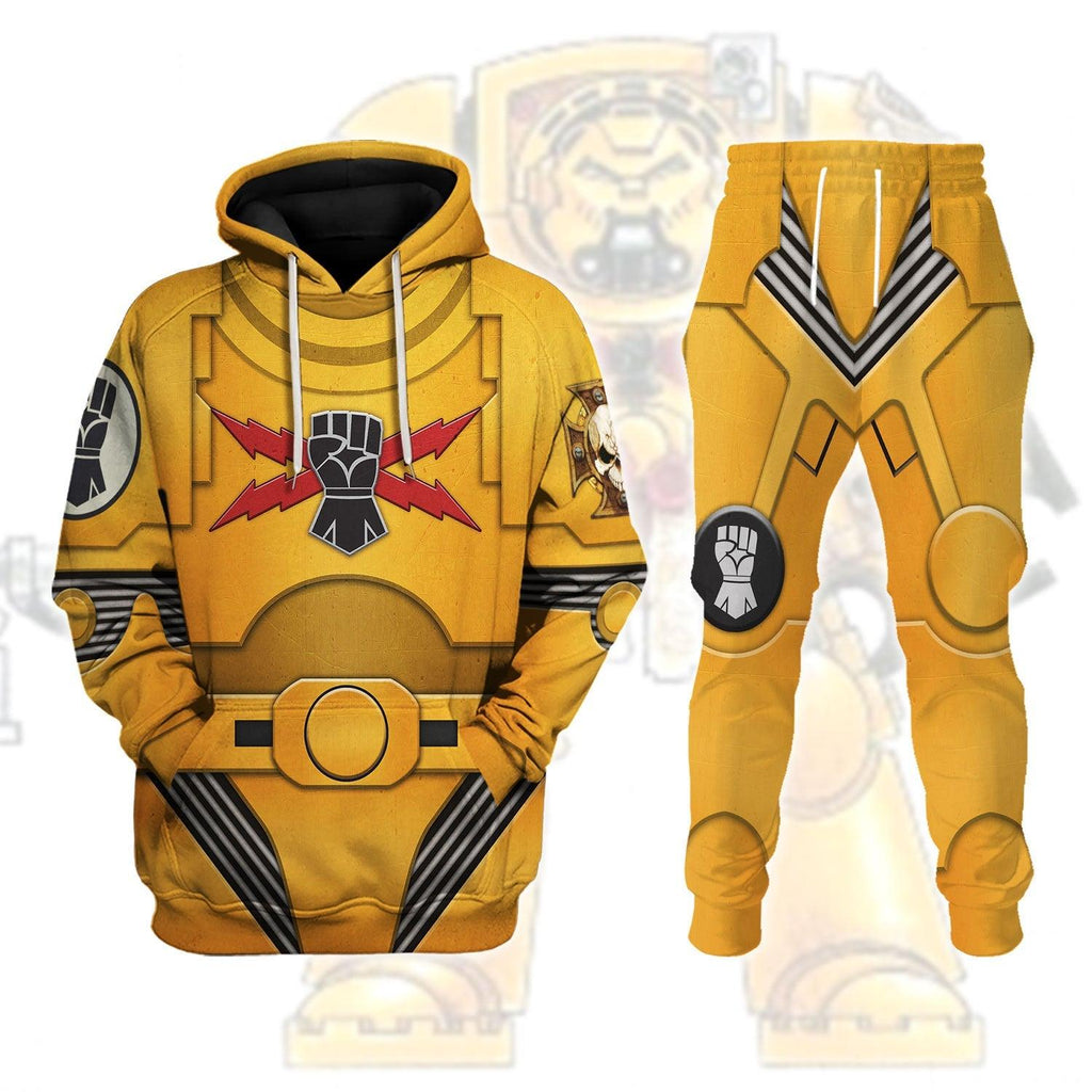 Terminator Armor Imperial Fists T-shirt Hoodie Sweatpants Cosplay - OodieGang