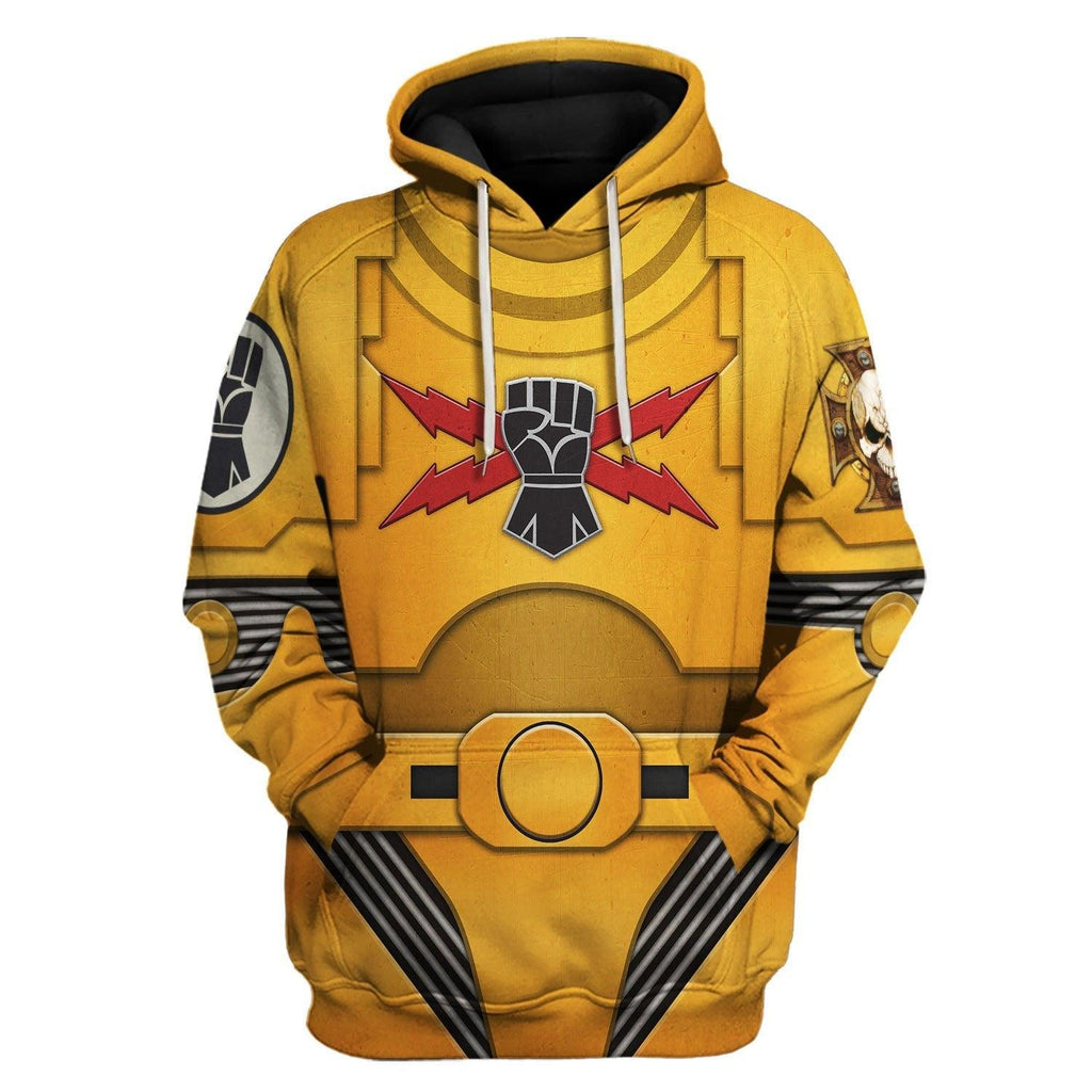 Terminator Armor Imperial Fists T-shirt Hoodie Sweatpants Cosplay - OodieGang