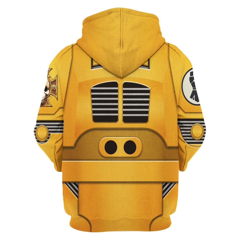 Terminator Armor Imperial Fists T-shirt Hoodie Sweatpants Cosplay - OodieGang