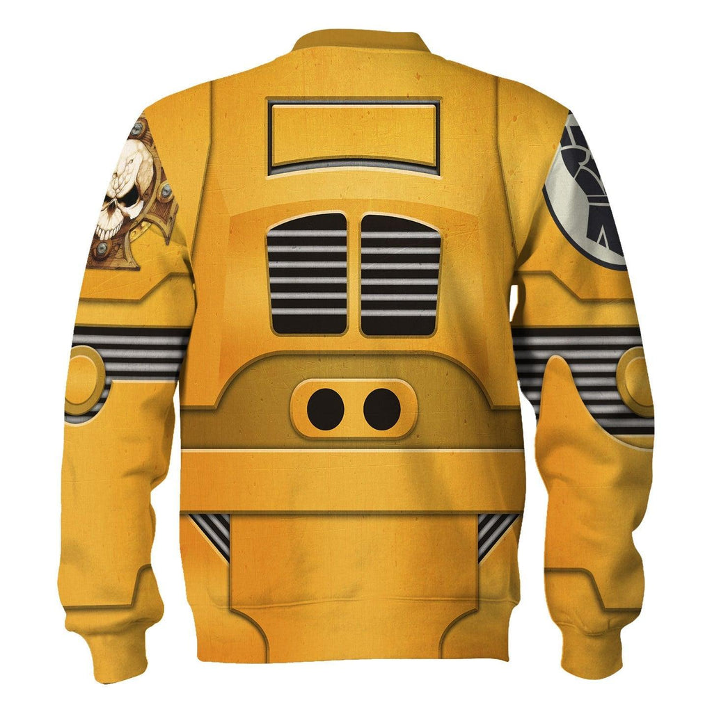 Terminator Armor Imperial Fists T-shirt Hoodie Sweatpants Cosplay - OodieGang