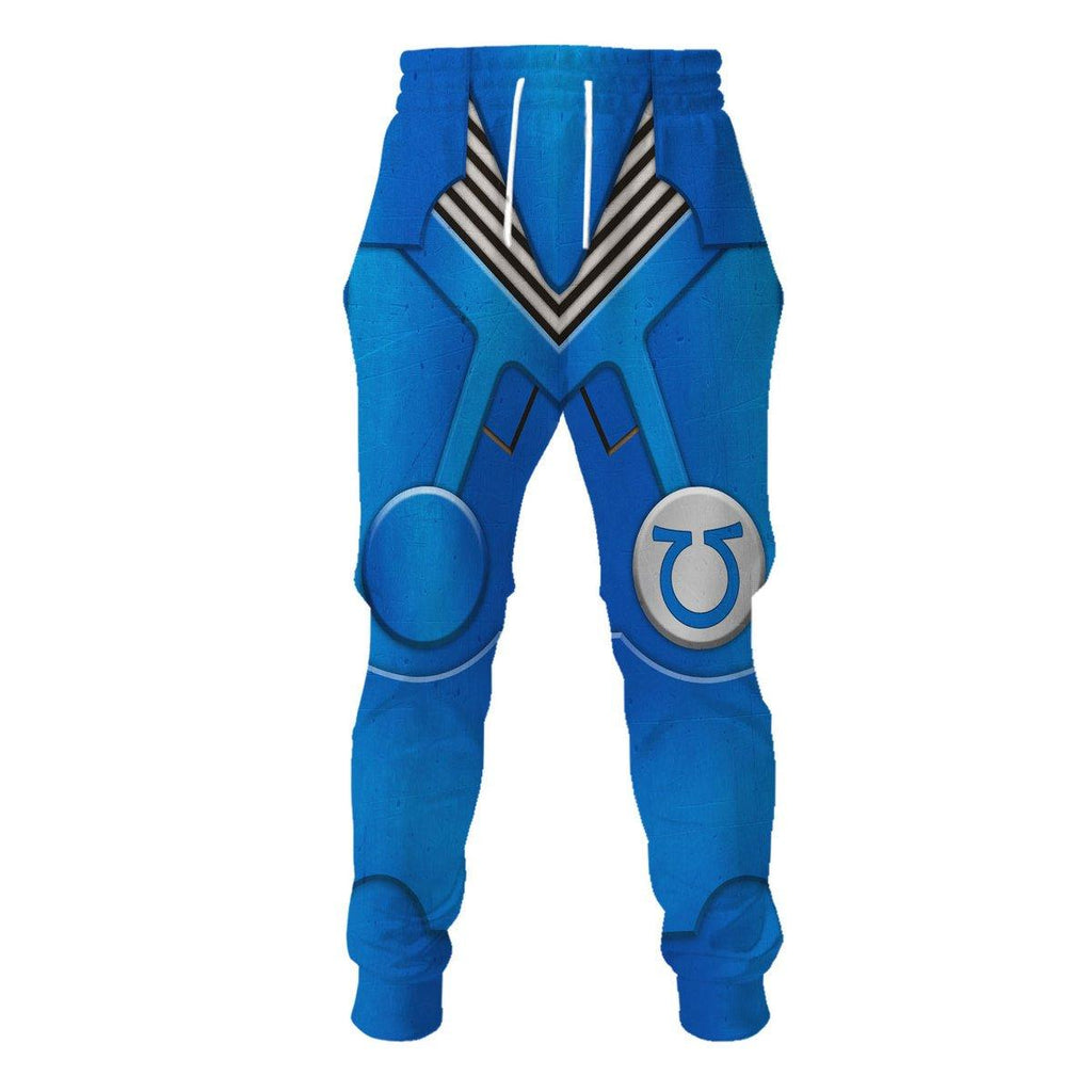 Terminator Armor Ultramarines T-shirt Hoodie Sweatpants Cosplay - OodieGang