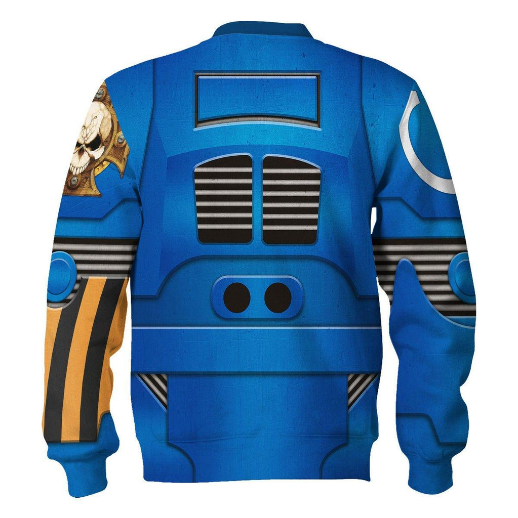 Terminator Armor Ultramarines T-shirt Hoodie Sweatpants Cosplay - OodieGang