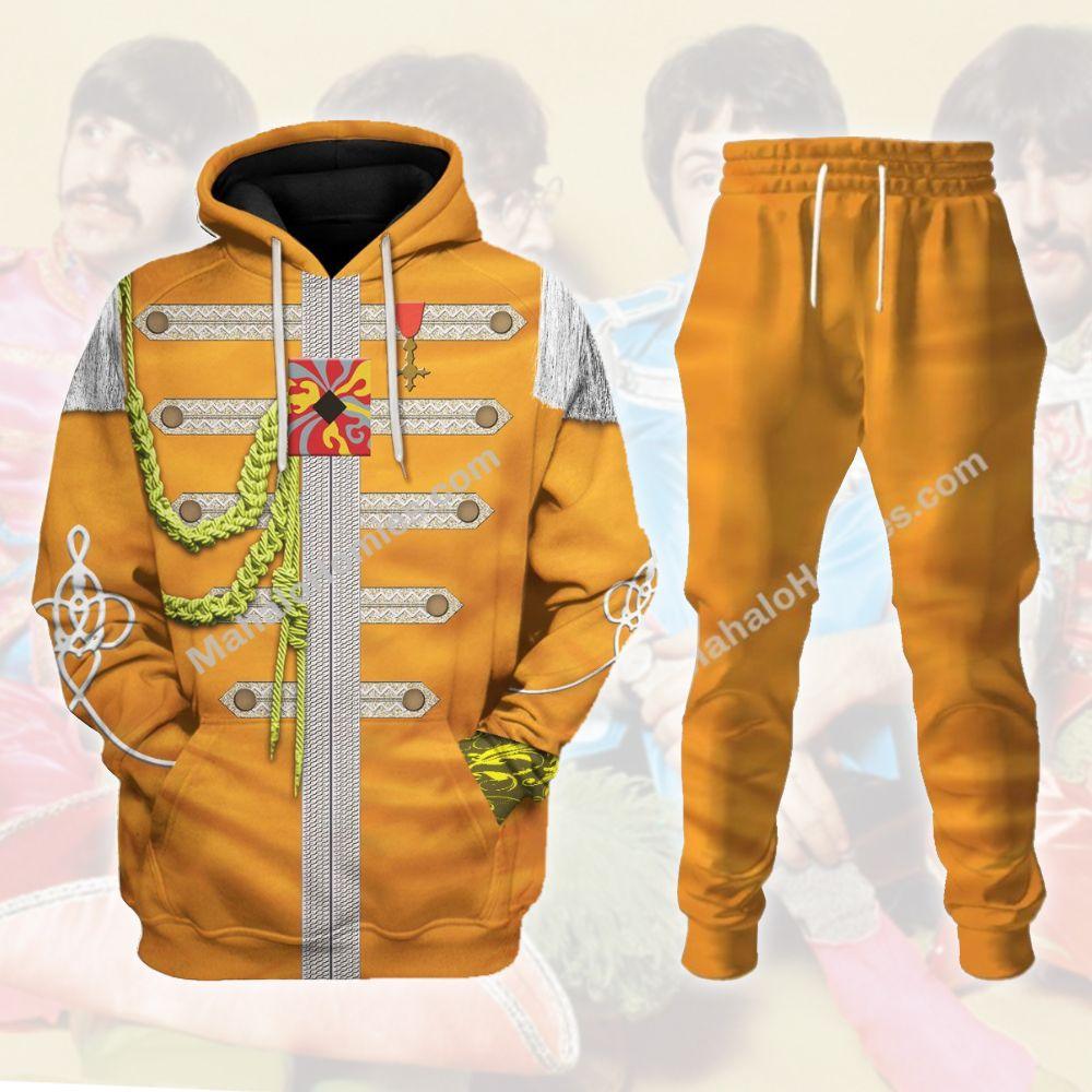 The Beatles George Harrison Sgt. Pepper T-shirt Hoodie Sweatpants Apparel - DucG