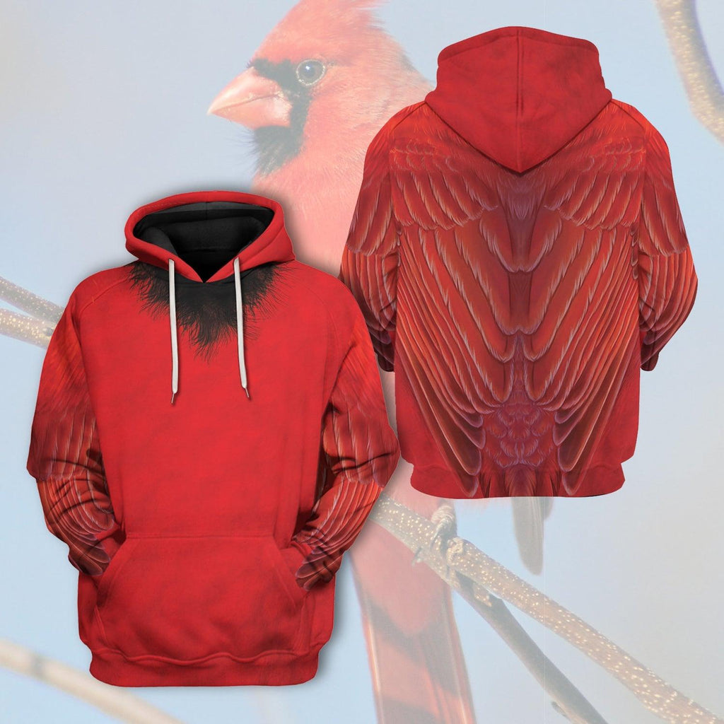 The Cardinal Bird Animal Cosplay T-shirt Hoodie Sweatpants Apparel - OodieGang