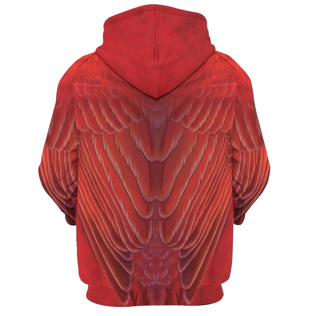 The Cardinal Bird Animal Cosplay T-shirt Hoodie Sweatpants Apparel - OodieGang