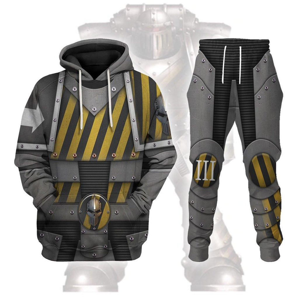 The Iron Warriors Legion Colour Scheme T-shirt Hoodie Sweatpants Cosplay - OodieGang