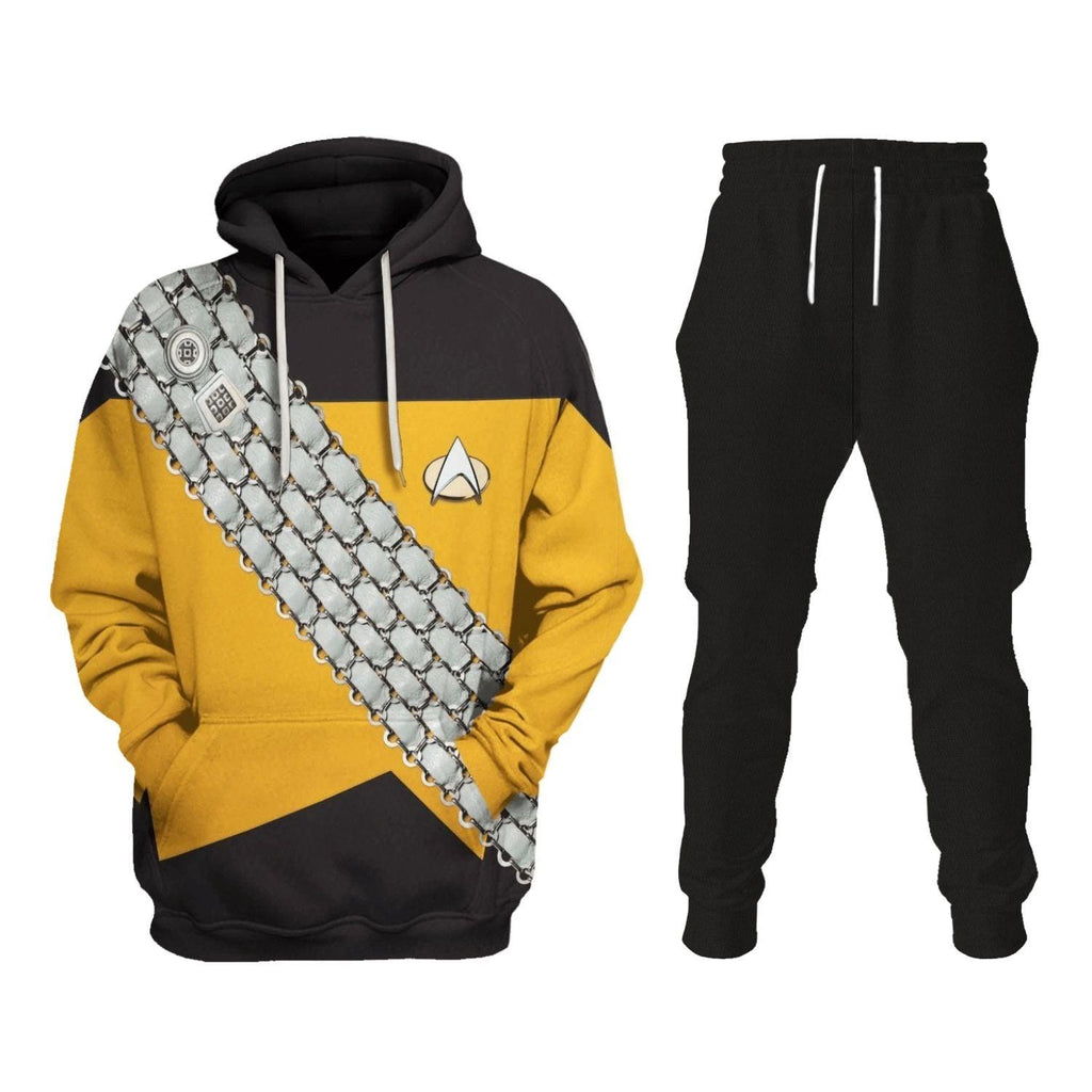 The Next Generation Worf Klingon T-shirt Hoodie Sweatpants Apparel - OodieGang.com