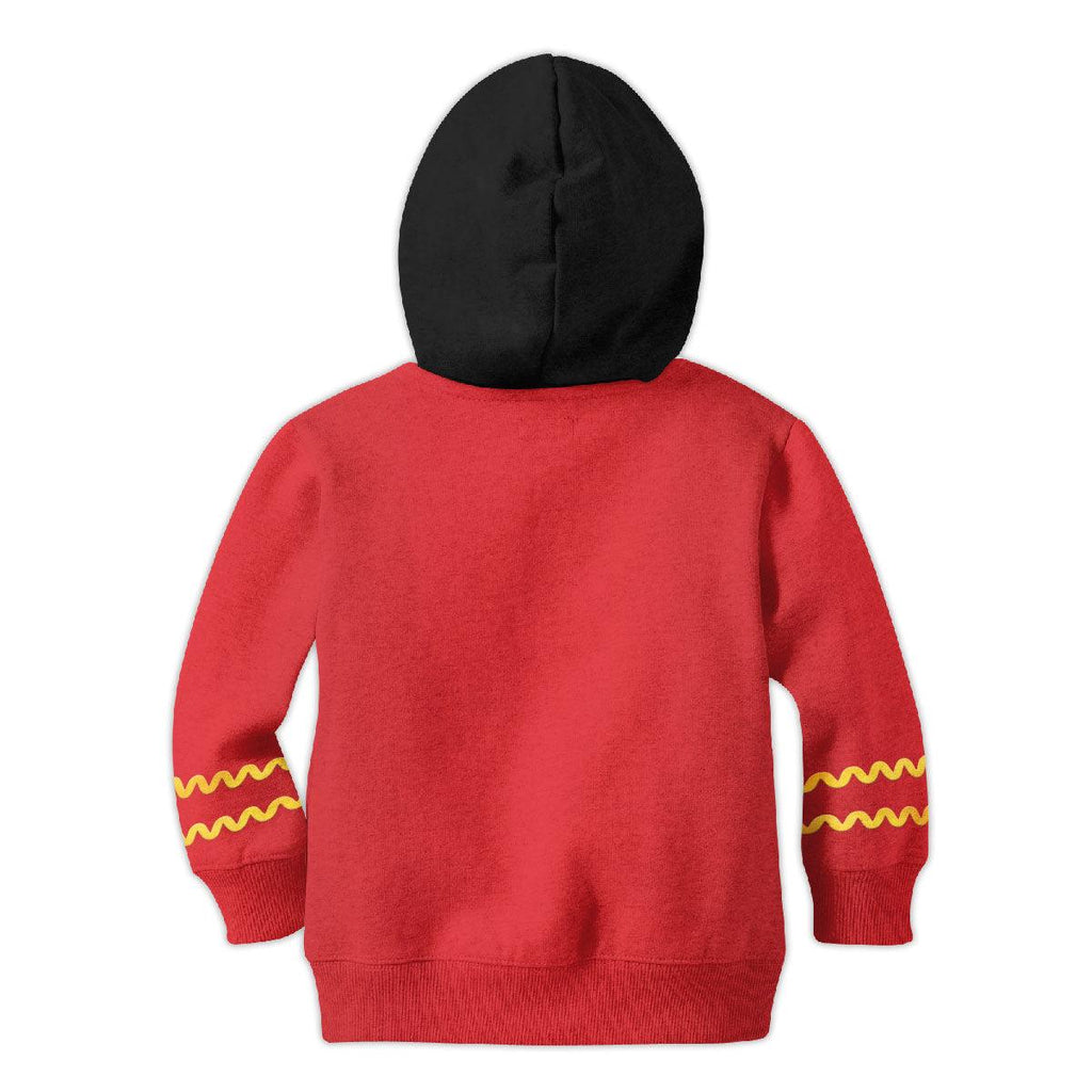 The Original Series Red Uniform Costume Cosplay Kid Hoodie Sweatshirt T-Shirt - OodieGang.com