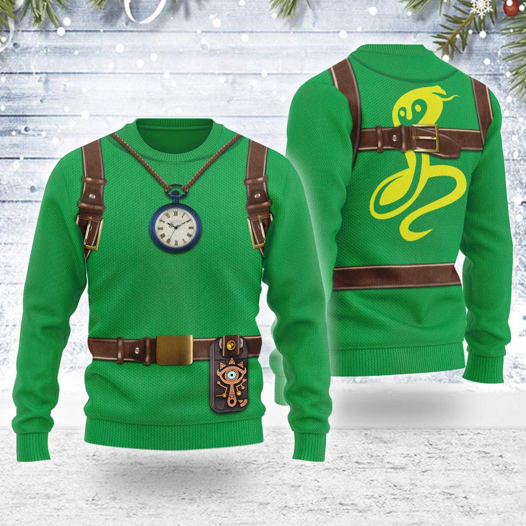 Tingle Themed Costume Unisex Christmas Wool Sweater - OodieGang.com