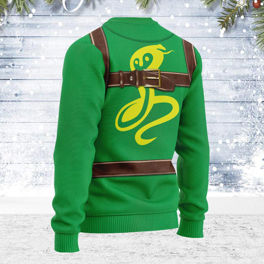 Tingle Themed Costume Unisex Christmas Wool Sweater - OodieGang.com