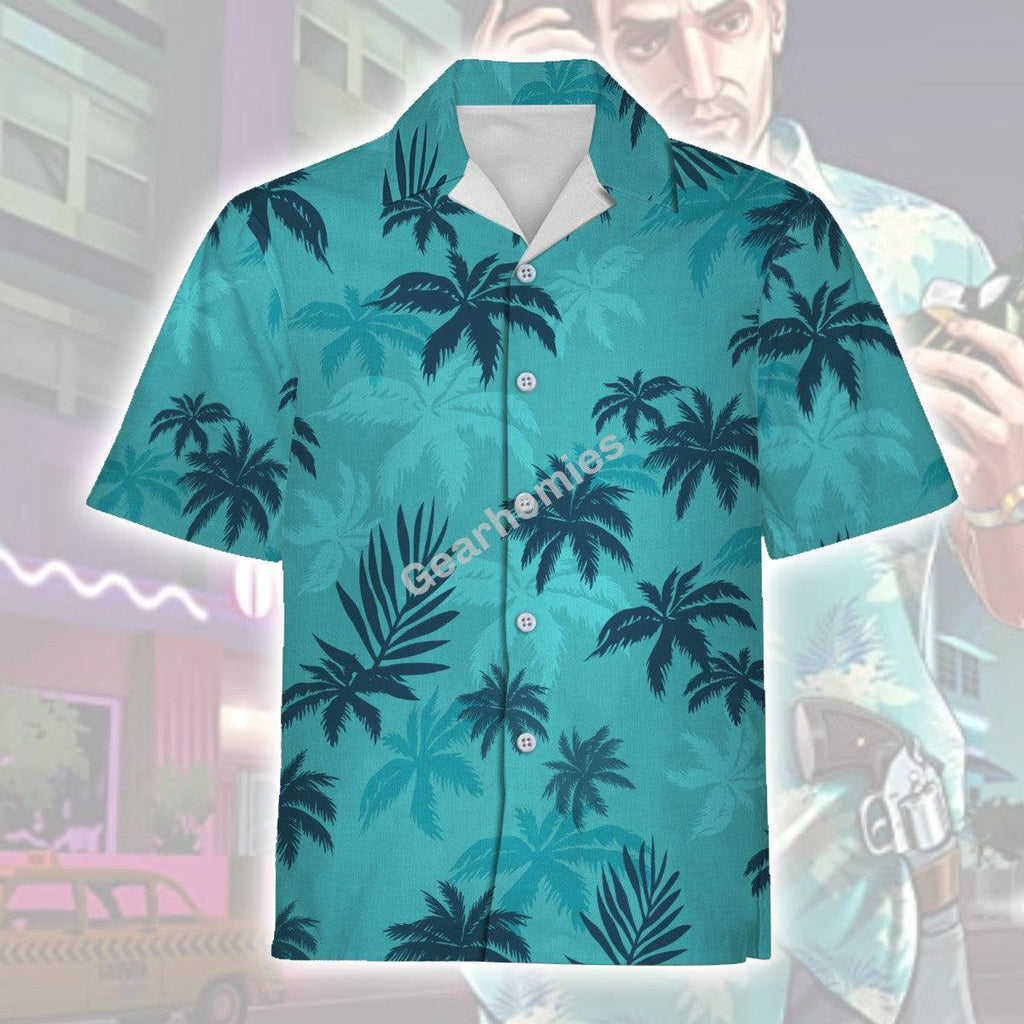 Tommy Vercetti Outfit Hawaiian Shirt - DucG