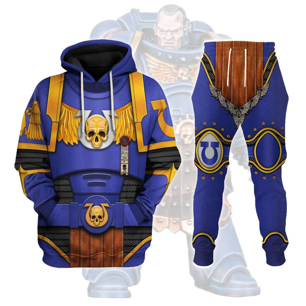 Ultramarines Captain T-shirt Hoodie Sweatpants Cosplay - OodieGang