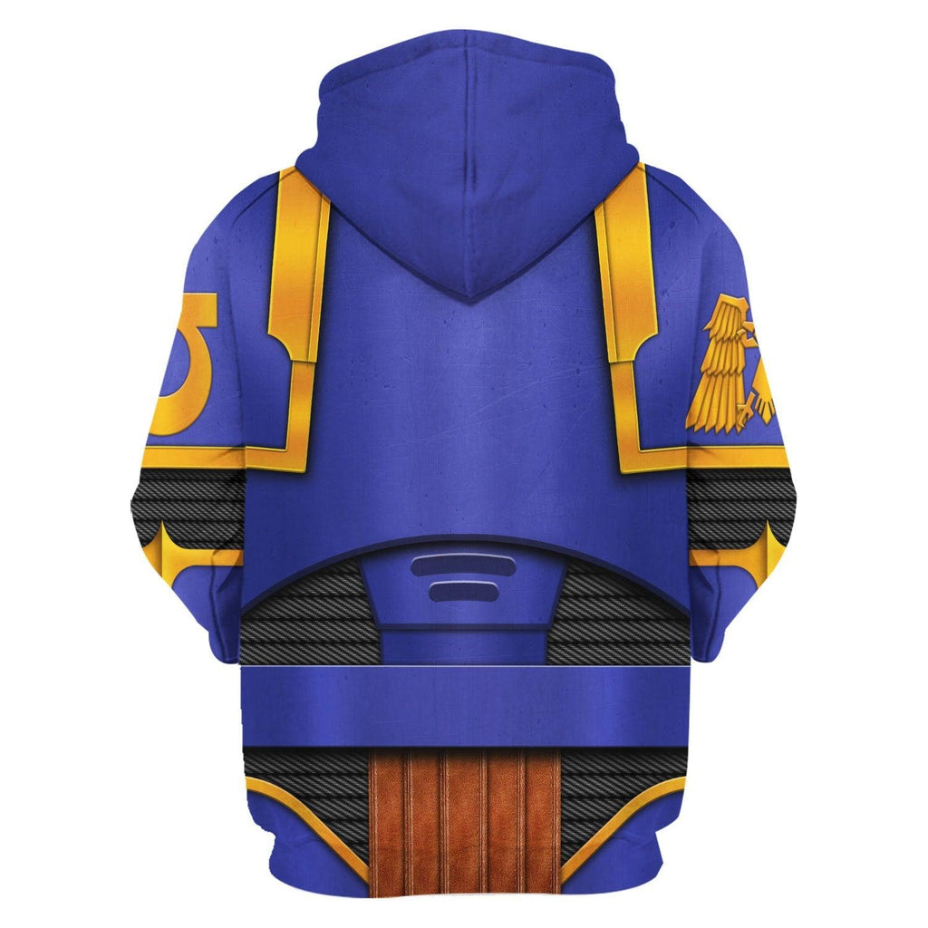 Ultramarines Captain T-shirt Hoodie Sweatpants Cosplay - OodieGang