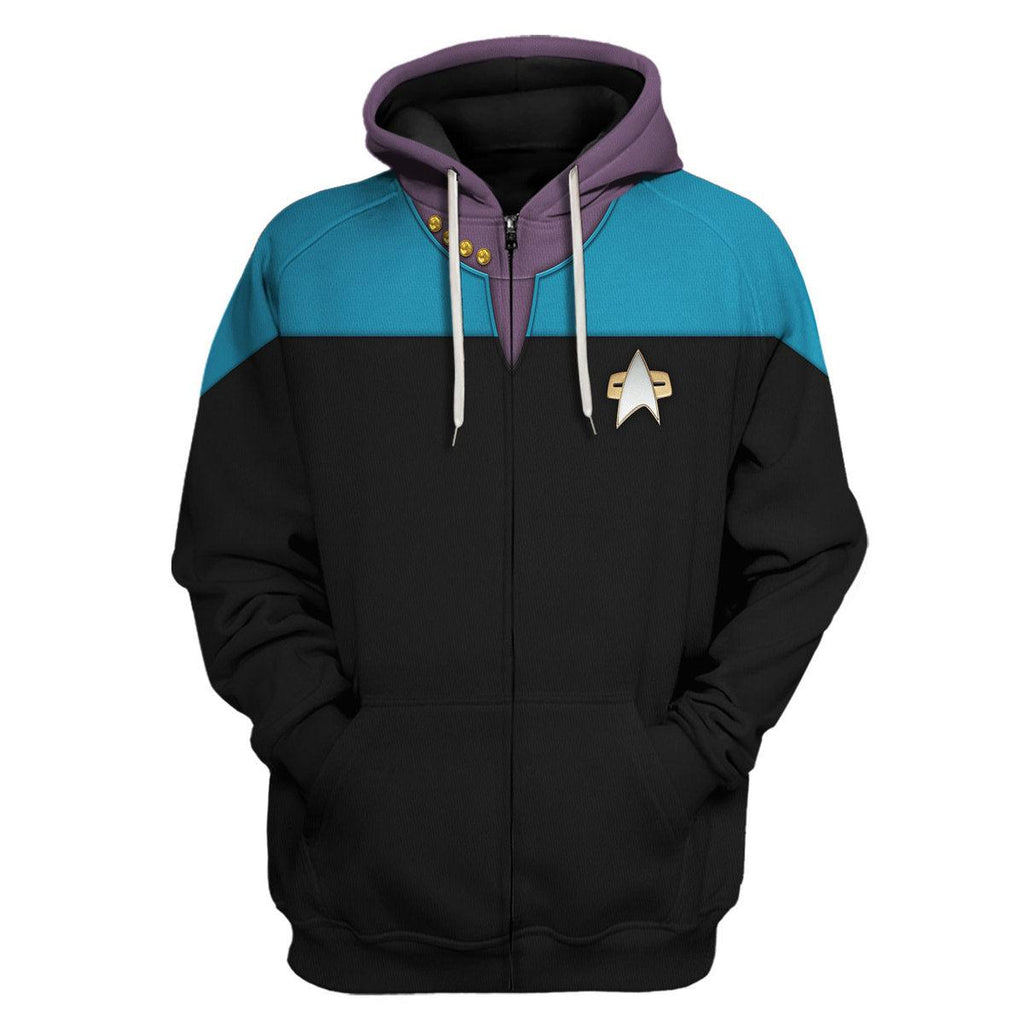 Voyager Blue Costume Hoodie Sweatshirt T-Shirt Sweatpants Apparel - OodieGang.com