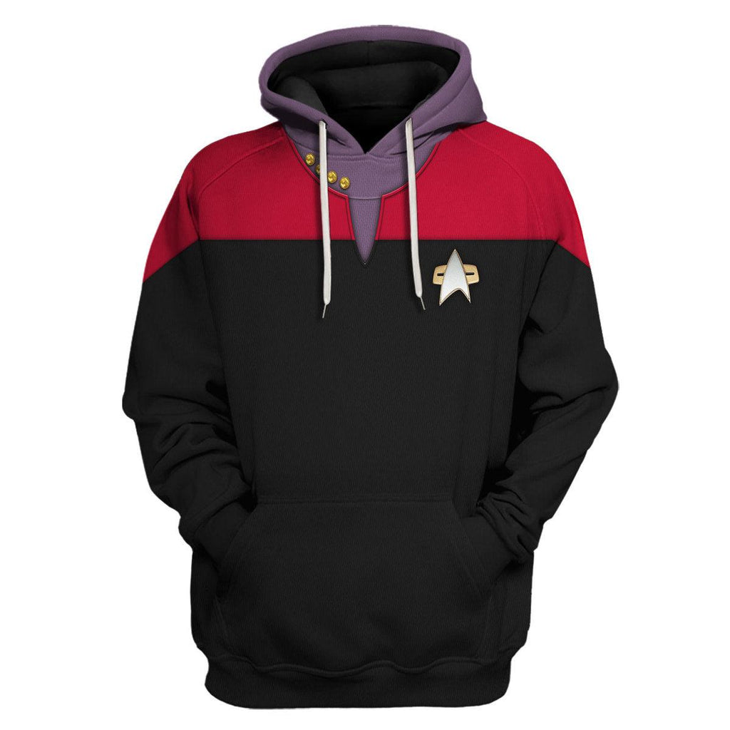 Voyager Red Costume Hoodie Sweatshirt T-Shirt Sweatpants Apparel - OodieGang.com