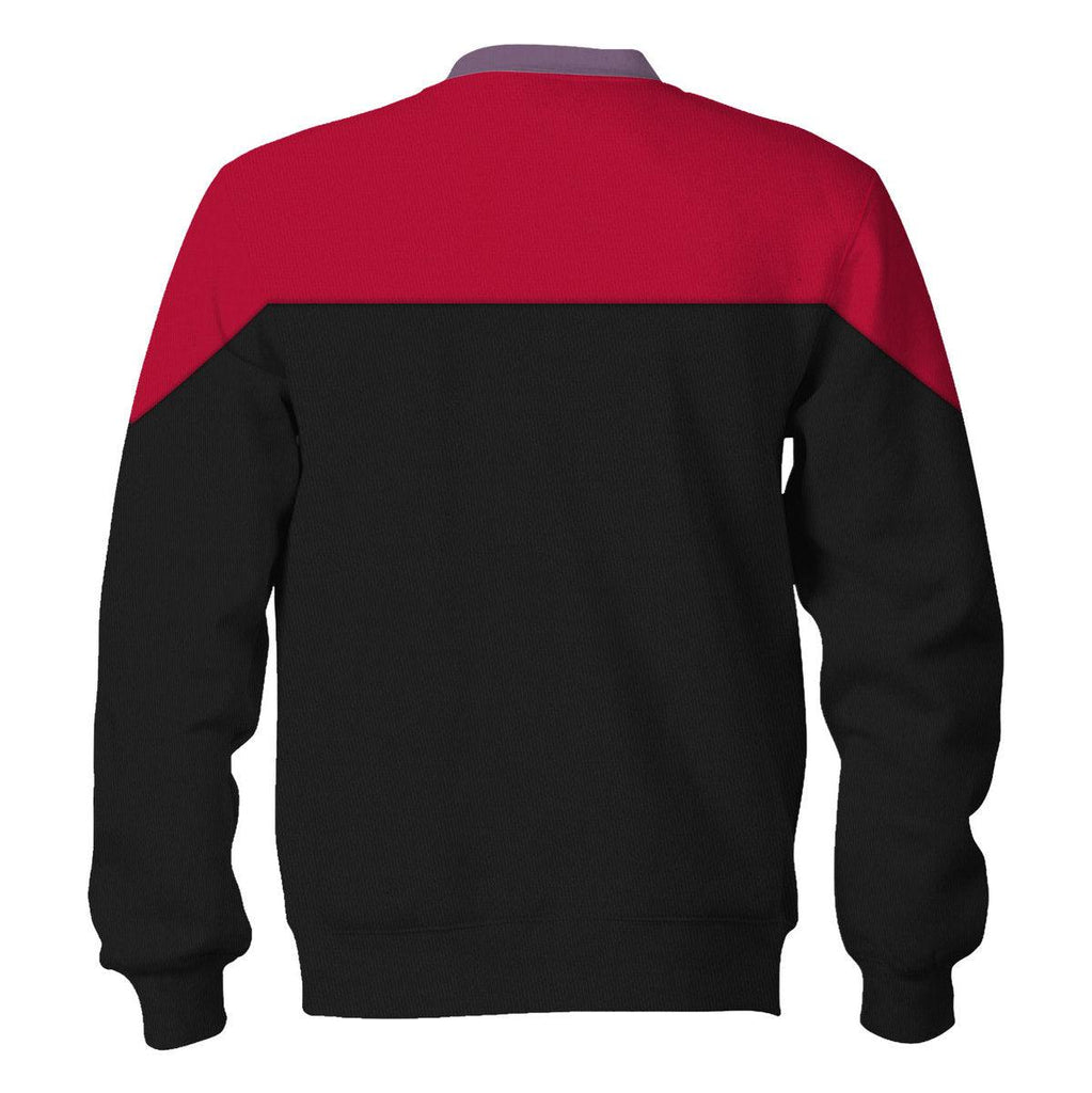 Voyager Red Costume Hoodie Sweatshirt T-Shirt Sweatpants Apparel - OodieGang.com