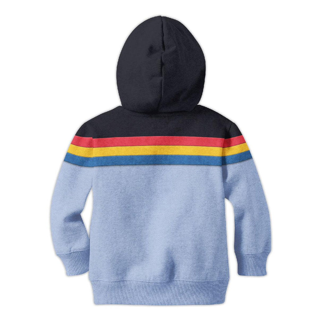 Wesley Crusher Costume Kid Hoodie Sweatshirt T-Shirt - OodieGang.com