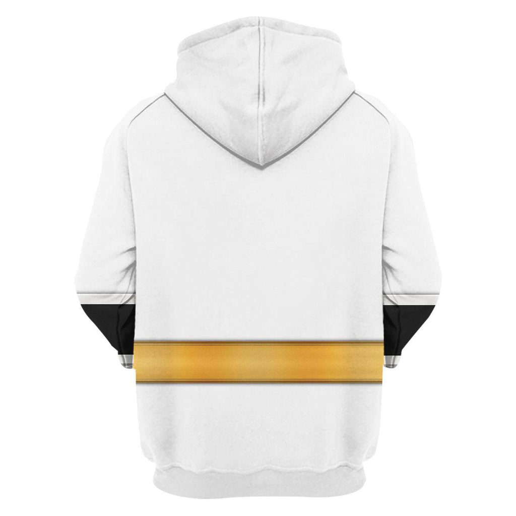 White Delphine Ranger Hoodies Sweatshirt T-shirt Hawaiian Sweatpants - OodieGang.com