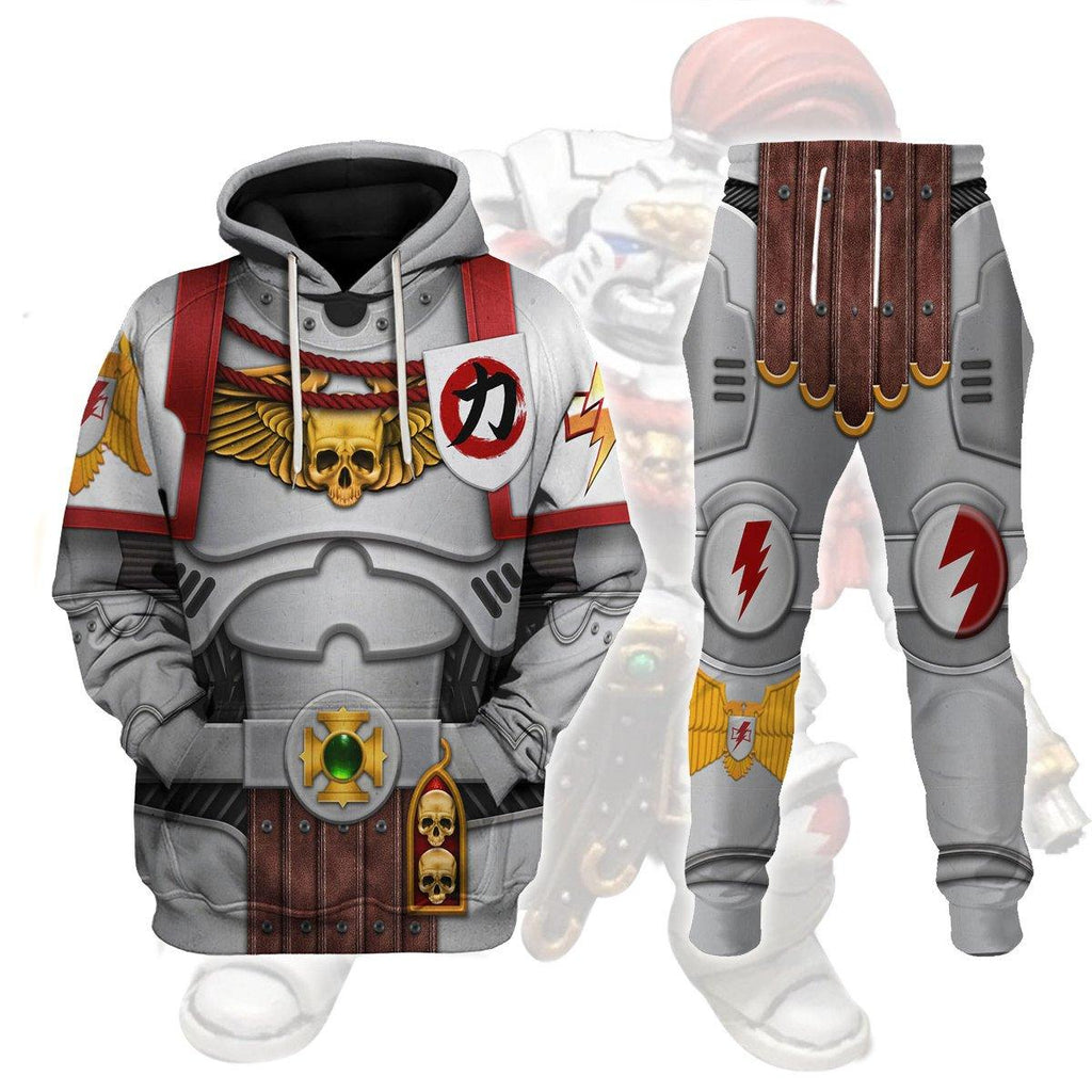 White Scars Captain T-shirt Hoodie Sweatpants Cosplay - OodieGang