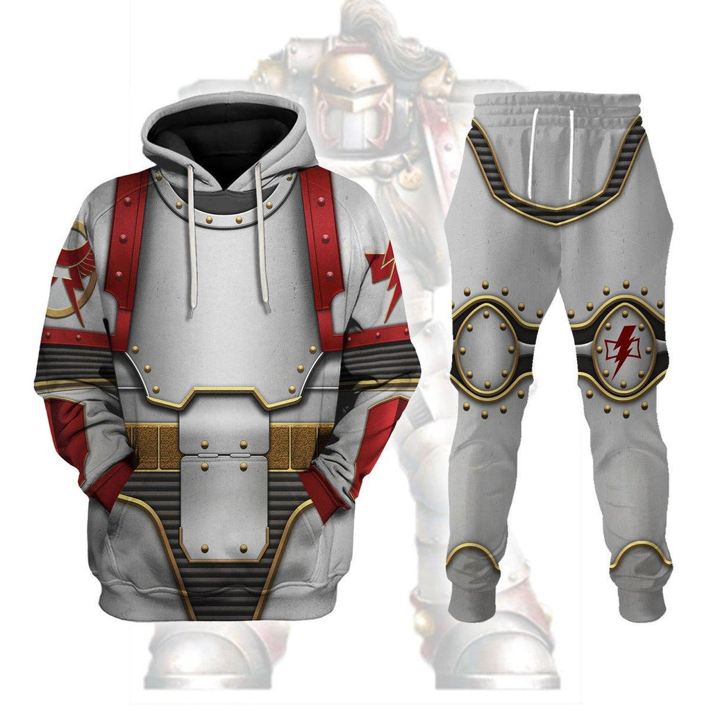 White Scars in Mark III Power Armor T-shirt Cotton Hoodie Sweatpants Cosplay - Oodiegang.com