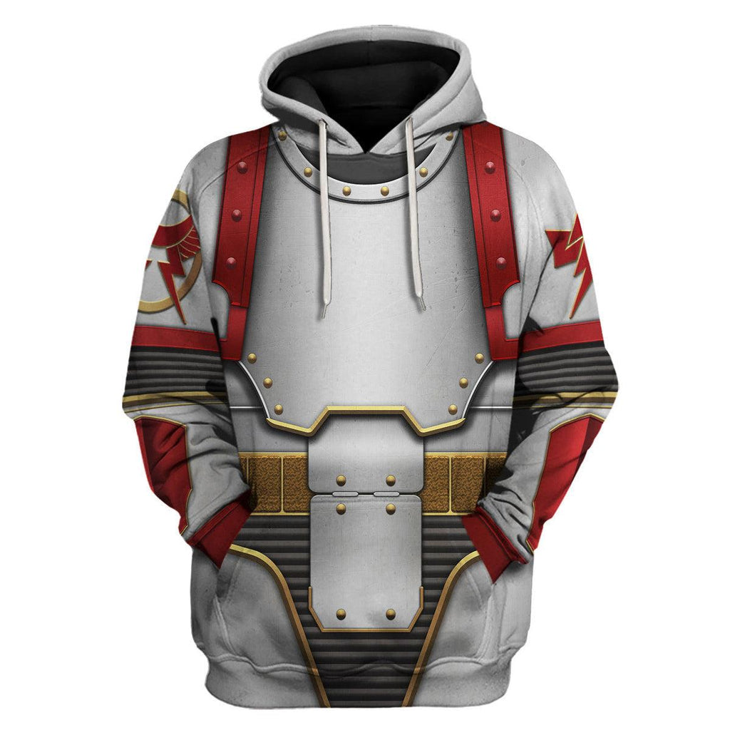 White Scars in Mark III Power Armor T-shirt Cotton Hoodie Sweatpants Cosplay - Oodiegang.com