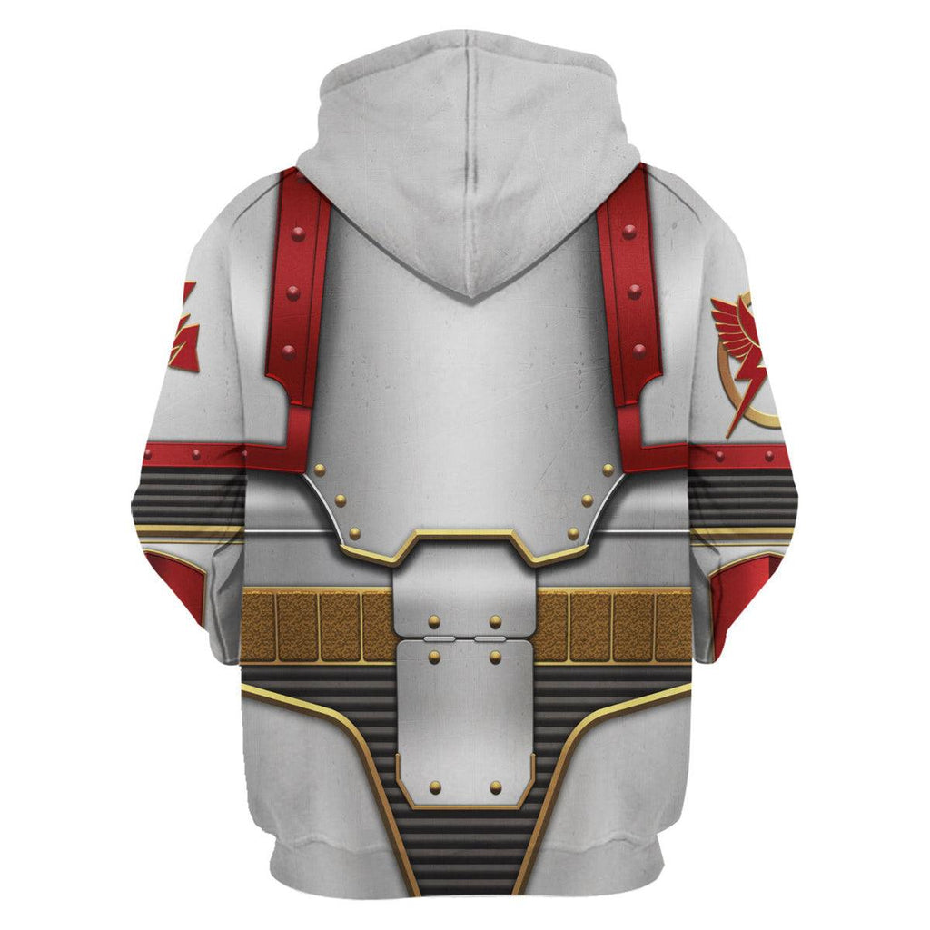 White Scars in Mark III Power Armor T-shirt Cotton Hoodie Sweatpants Cosplay - Oodiegang.com