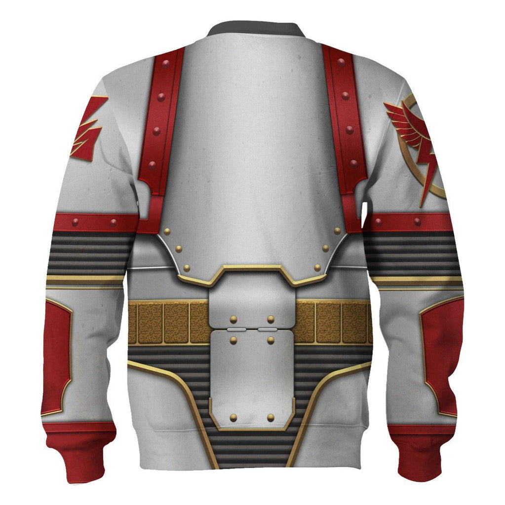 White Scars in Mark III Power Armor T-shirt Cotton Hoodie Sweatpants Cosplay - Oodiegang.com