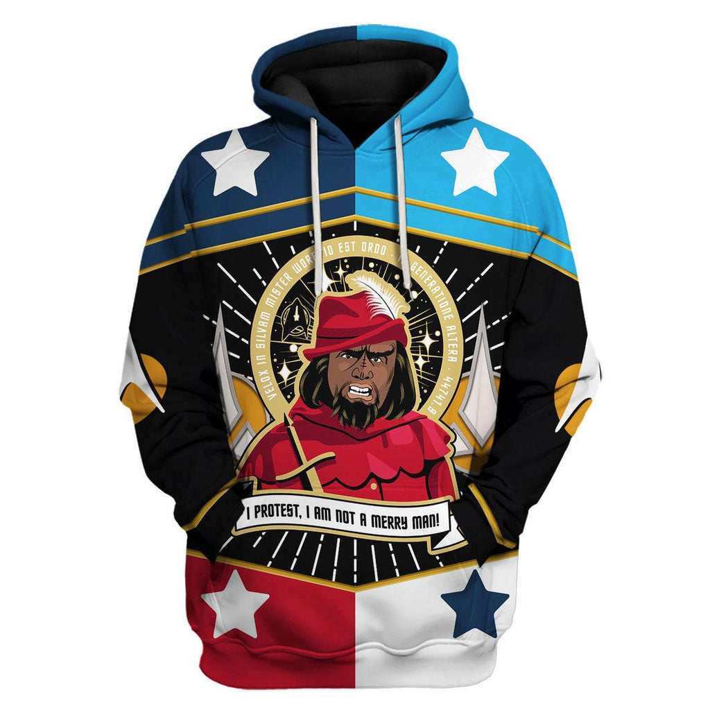 Worf is not a Merry Man Hoodie Sweatshirt T-shirt Apparel - OodieGang.com